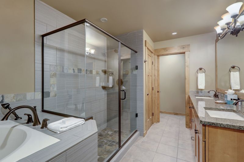 Walk-In Shower with Glass Doors
